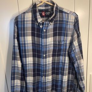 Chaps Medium casual button down shirt